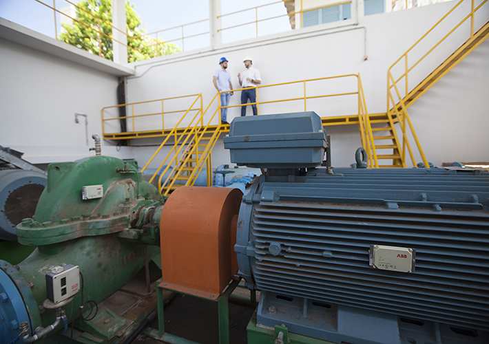Foto ABB ayuda a reducir un 25 % el consumo energético y aumentar la fiabilidad de las estaciones de bombeo de agua.